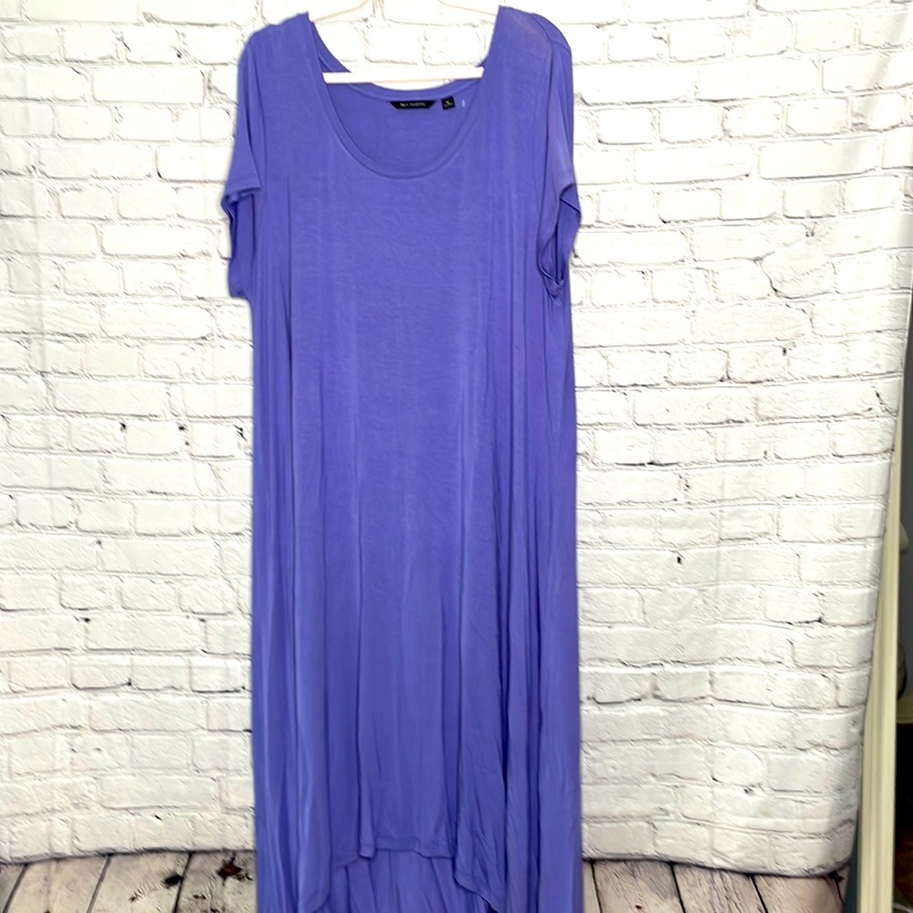 Halston hi lo dress